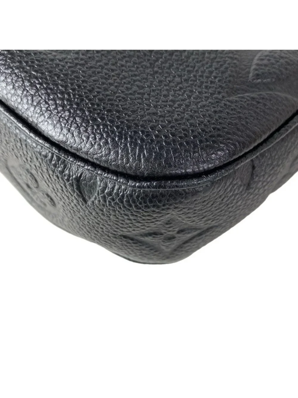 Louis Vuitton Shoulder Bag Monogram Empreinte Multi Pochette Soir Noir Leather
